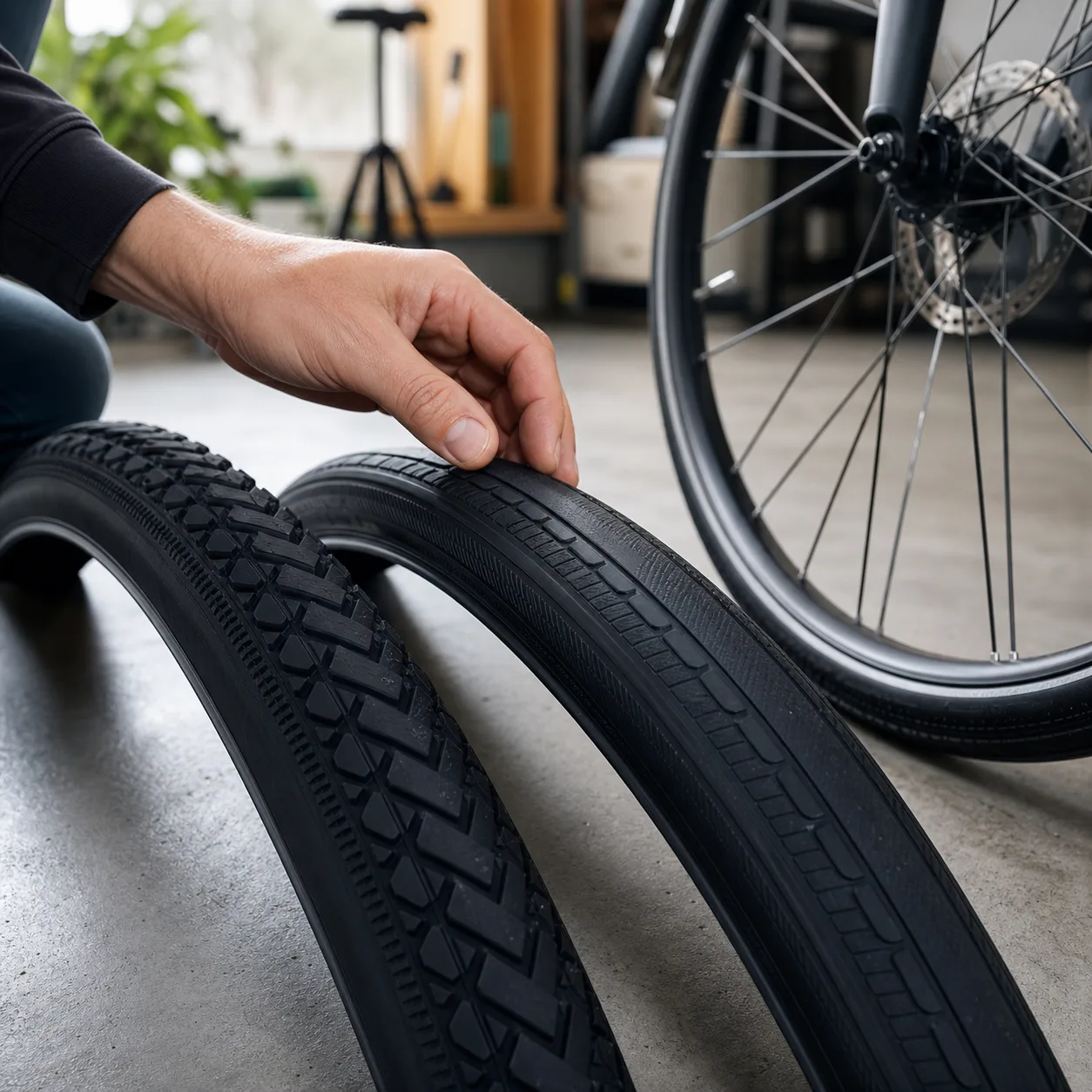 Cykeldäck hybridcykel 2026 – bredd, mönster & punkteringsskydd i svensk cykelmiljö
