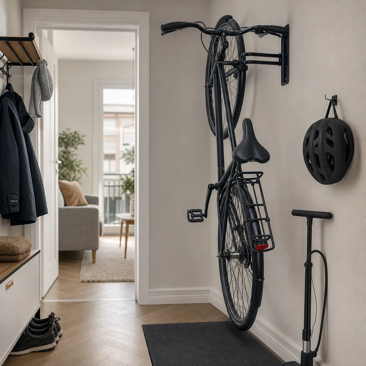 Cykelförvaring – ställ, krokar och förvara inomhus i svensk cykelmiljö