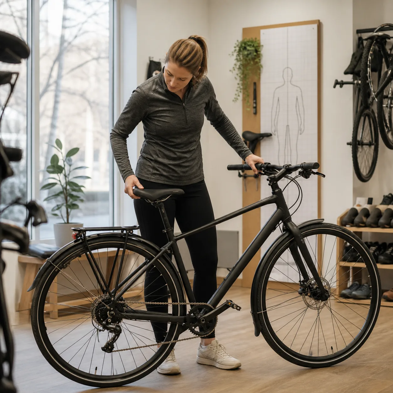 Hybridcykel dam – guide till rätt passform i svensk cykelmiljö