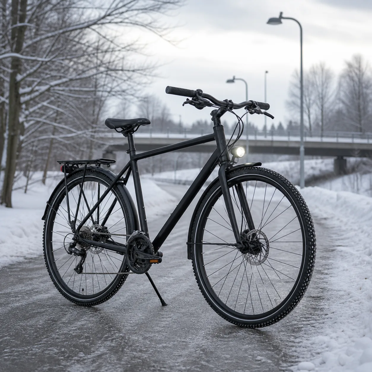 Vintercykling – så cyklar du säkert på vintern i svensk cykelmiljö